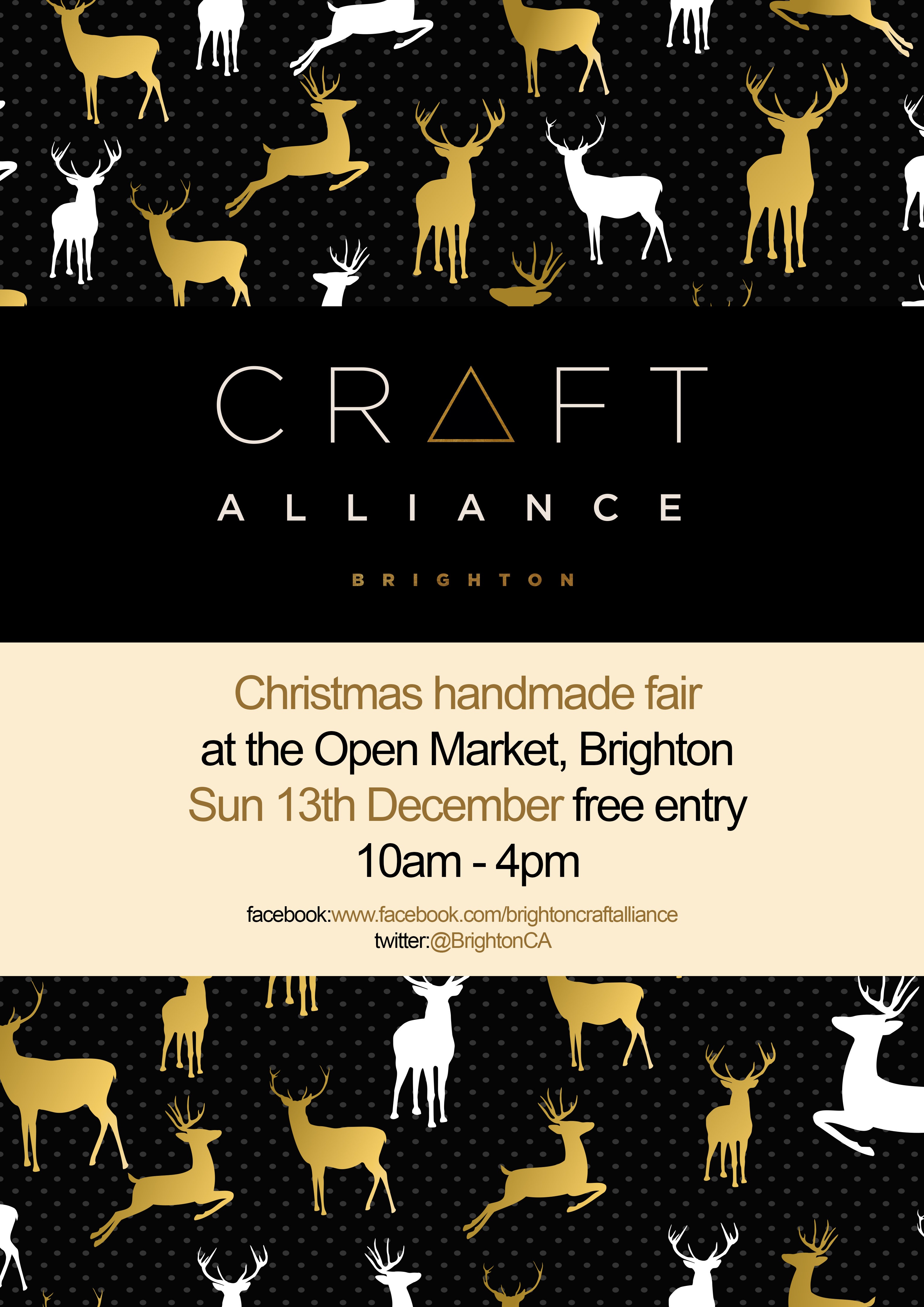 Brighton Craft Alliance Handmade, Craft & Vintage Christmas Fair